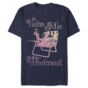 Men's Lilo & Stitch Take Me to the Weekend  Adult T-Shirt