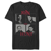 Men's Supernatural Join the Hunt Squares  Adult T-Shirt