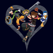 Men's Kingdom Hearts 3 Ready to Fight  Adult T-Shirt