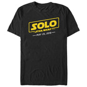 Men's Solo: A Star Wars Story Logo Scrawl  Adult T-Shirt