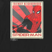 Men's Marvel Spider-Man: No Way Home Friendly Neighborhood Poster  Adult Long Sleeve Shirt