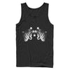 Men's Lost Gods Twin Tigers and Stars  Adult Tank Top