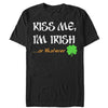 Men's Lost Gods Kiss Me I'm Irish or Whatever  Adult T-Shirt