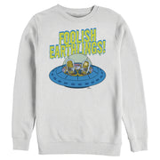 Men's The Simpsons Foolish Earthlings  Adult Sweatshirt