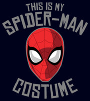 Men's Marvel Halloween This Is My Spider-Man Costume  Adult T-Shirt