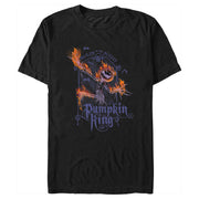 Men's The Nightmare Before Christmas Jack Ruler of the Night Flames  Adult T-Shirt