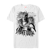 Men's Marvel X-Men Sabretooth Howl  Adult T-Shirt