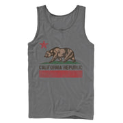 Men's Lost Gods California Flag  Adult Tank Top