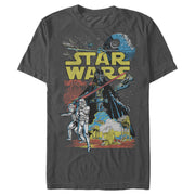 Men's Star Wars Galactic Battle  Adult T-Shirt