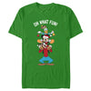 Men's Mickey & Friends Oh What Fun  Adult T-Shirt