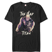 Men's Marvel Avengers: Infinity War Mad Titan Grin  Adult T-Shirt