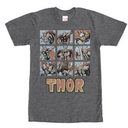 Men's Marvel Classic Thor Battle Scenes  Adult T-Shirt