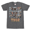 Men's Marvel Classic Thor Battle Scenes  Adult T-Shirt