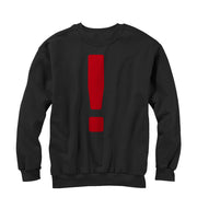 Men's Lost Gods Exclamation Mark  Adult Sweatshirt