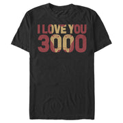 Men's Marvel Iron Man Forever Love 3000  Adult T-Shirt