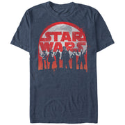 Men's Solo: A Star Wars Story Logo Character Splatter Print  Adult T-Shirt