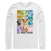 Men's Pokemon All About Eevee Eeveeloution  Adult Long Sleeve Shirt