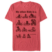 Men's Nintendo My Other Ride is Mario Kart  Adult T-Shirt