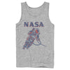 Men's NASA Neon Astronaut Cowboy In Space  Adult Tank Top