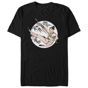 Men's Mulan Warrior Painting  Adult T-Shirt