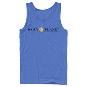 Men's Superman Daily Planet Logo  Adult Tank Top