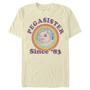 Men's My Little Pony Retro Pegasister Since 1983  Adult T-Shirt