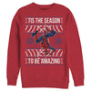 Men's Marvel Ugly Christmas Spider-Man Season  Adult Sweatshirt