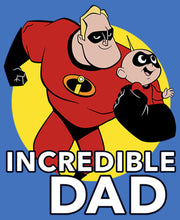 Men's The Incredibles 2 Jack-Jack and Mr. Incredible Best Dad  Adult Pull Over Hoodie