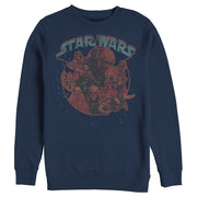 Men's Star Wars: The Rise of Skywalker Dark Side Stars  Adult Sweatshirt