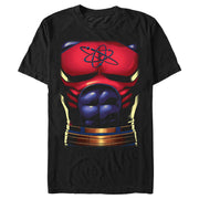 Men's Black Adam Atom Body  Adult T-Shirt