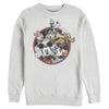 Men's Mickey & Friends Retro Group Shot  Adult Sweatshirt