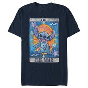 Men's Lilo & Stitch Star Tarot Card  Adult T-Shirt