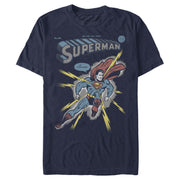 Men's Superman Electrified  Adult T-Shirt