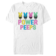 Men's Power Rangers Easter Power Peeps  Adult T-Shirt