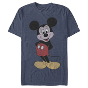 Men's Mickey & Friends Mickey Mouse Classic Cartoon Smile  Adult T-Shirt