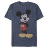 Men's Mickey & Friends Mickey Mouse Classic Cartoon Smile  Adult T-Shirt