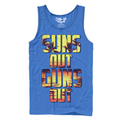 Men's CHIN UP Guns Out  Adult Tank Top