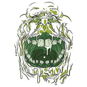 Men's Ghostbusters Slimer Drip Face  Adult T-Shirt