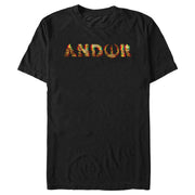 Men's Star Wars: Andor Corrupted Logo  Adult T-Shirt