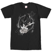 Men's Marvel Spider Gwen Space  Adult T-Shirt