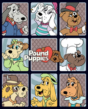 Men's Pound Puppies Character Box  Adult T-Shirt