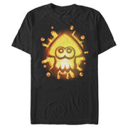 Men's Nintendo Halloween Splatoon Pumpkin  Adult T-Shirt