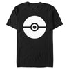 Men's Pokemon Large Poke Ball  Adult T-Shirt