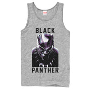 Men's Marvel Black Panther 2018 Portrait  Adult Tank Top