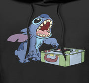 Men's Lilo & Stitch Record Scratch  Adult Pull Over Hoodie