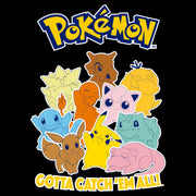 Men's Pokemon Gotta Catch 'Em All Group  Adult T-Shirt