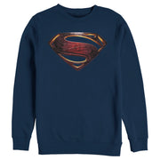 Men's Zack Snyder Justice League Superman Logo  Adult Sweatshirt