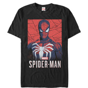 Men's Marvel Gamerverse Spider-Man Shattered  Adult T-Shirt