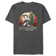 Men's Star Wars: Andor Cassian Rebel And Trooper  Adult T-Shirt