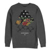 Men's Nintendo Mario Ornate Pattern  Adult Sweatshirt